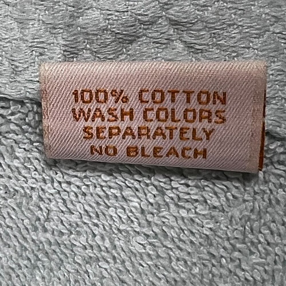 Vtg Embroidered Floral Bath Hand Towel Set of 4 The Royal Collection Green Pink - Picture 9 of 16